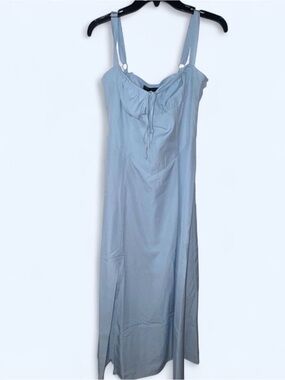 Finesse Light Blue Maxi Dress